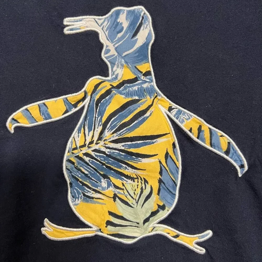 Original Penguin Men's Leaf Print Fill T-Shirt - Large - Picture 2 of 6